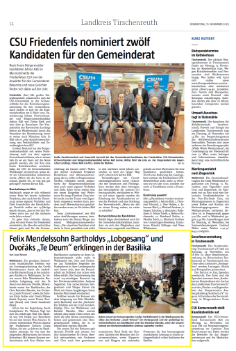 Článek z německého tisku