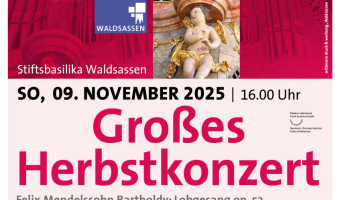 Velký podzimní koncert 2025 - plakát